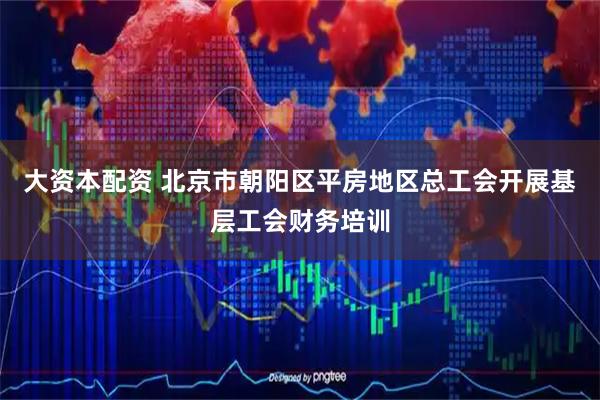 大资本配资 北京市朝阳区平房地区总工会开展基层工会财务培训