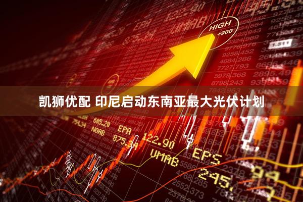 凯狮优配 印尼启动东南亚最大光伏计划